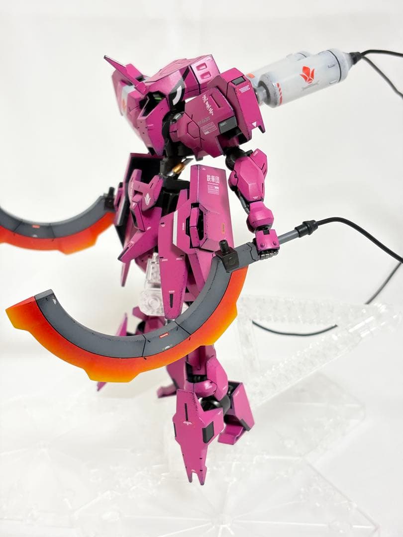 HG1/144 ユーゴー ウェザリング 流星号 塗装済完成品 鉄血のオルフェンズ