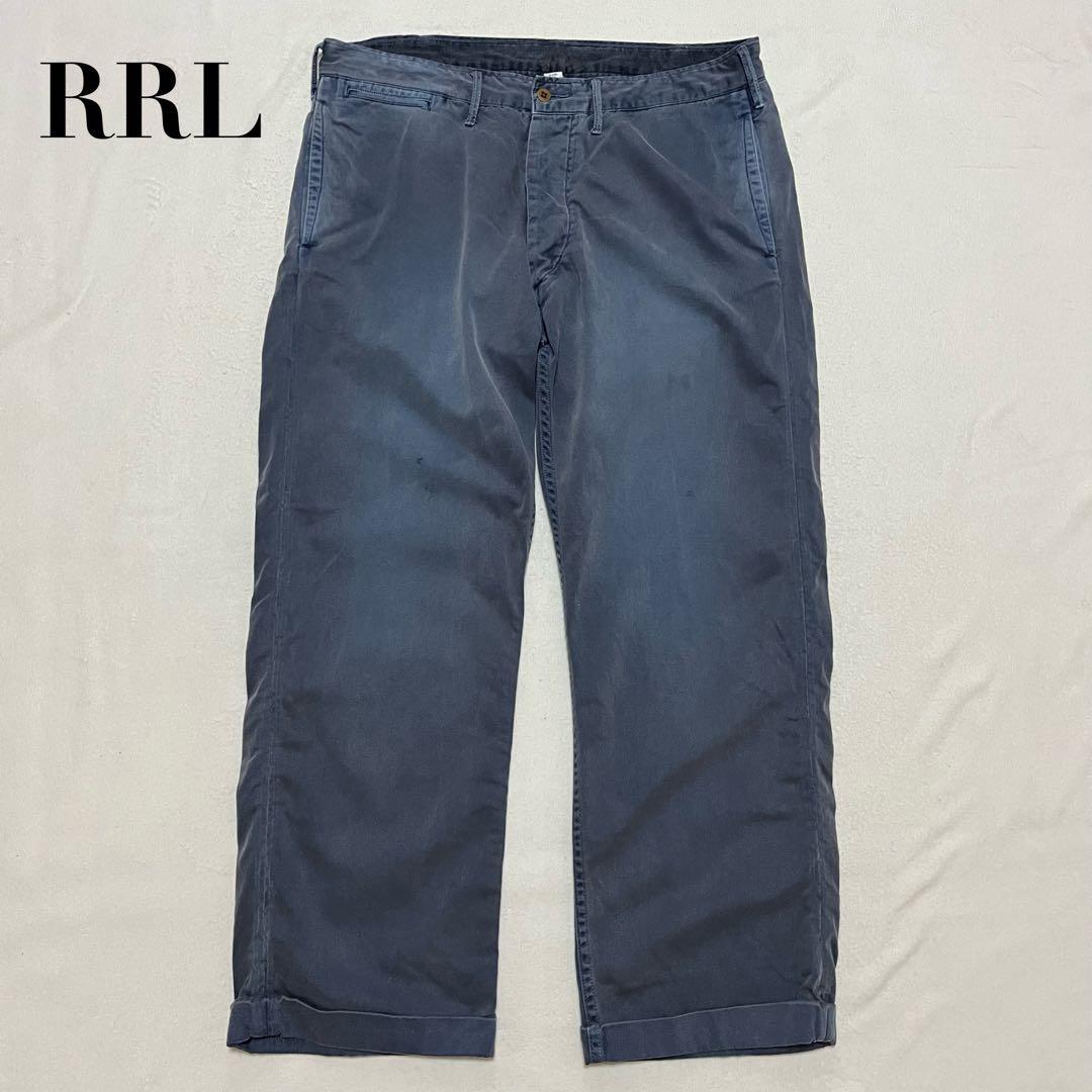 RRL DOUBLE RL チノパン ヴィンテージ加工 34×30 ワークパンツ