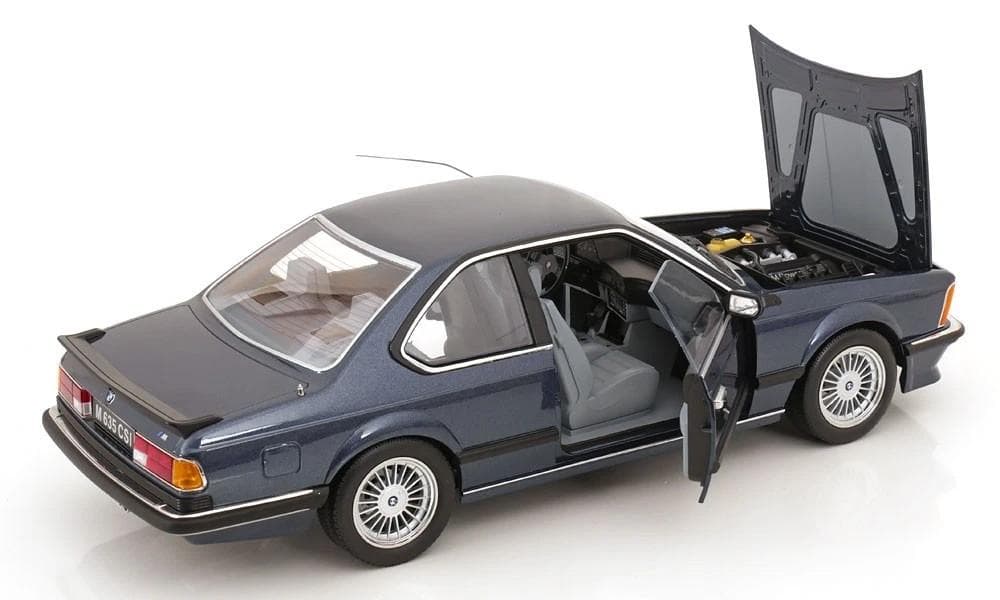 バイス1/12 BMW 635 CSi (E24) ダークブルー 1987