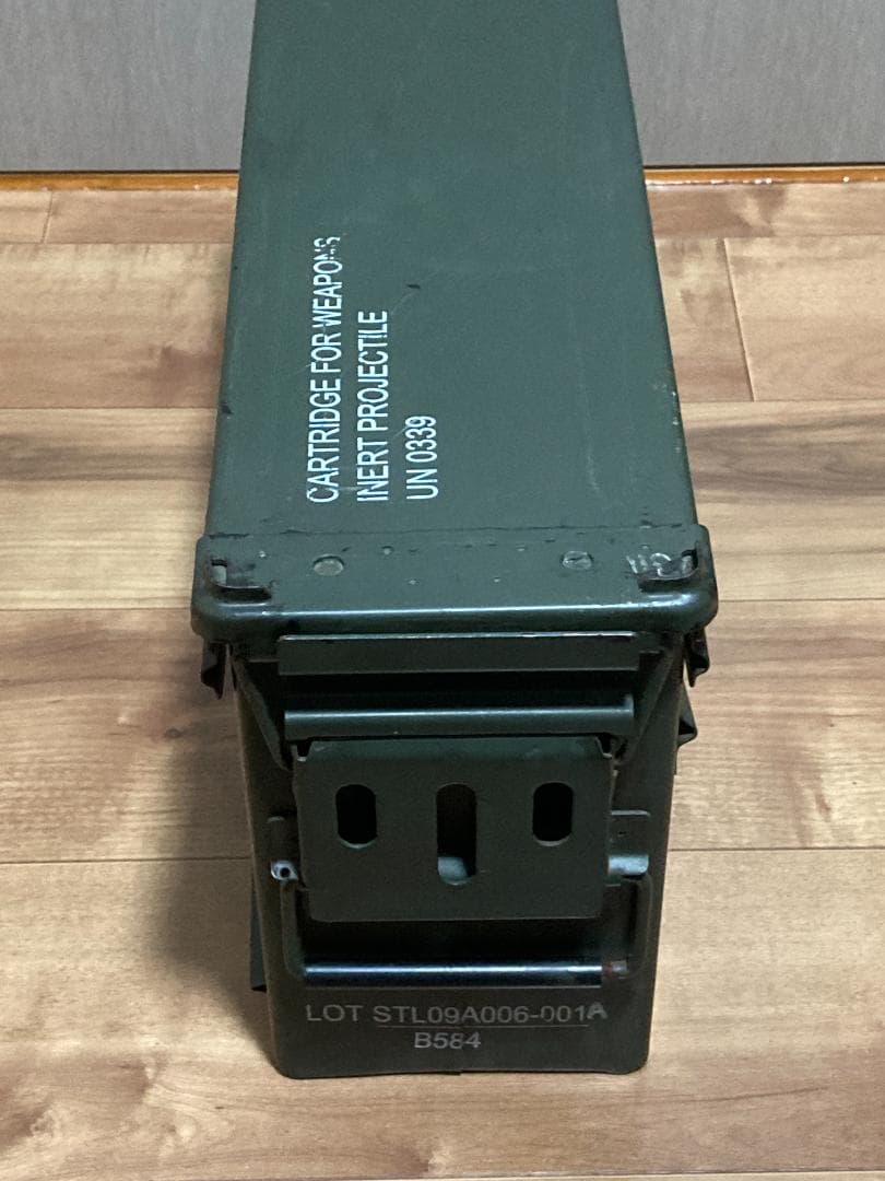 最終値下げ【放出品】米軍・UN調達品 アンモボックス 40MMグレネード弾用