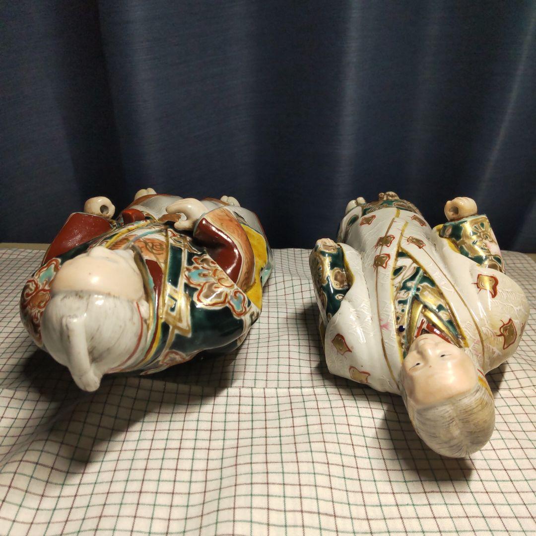 【 高砂人形 尉と姥 一対 】