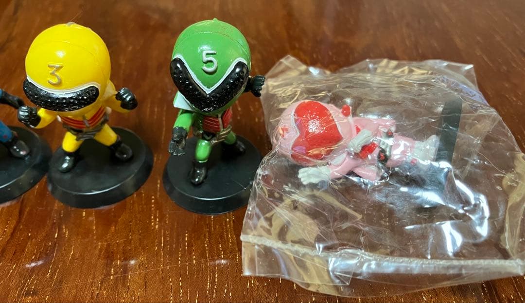 特撮ヒーローズ　秘密戦隊ゴレンジャー 5体セット