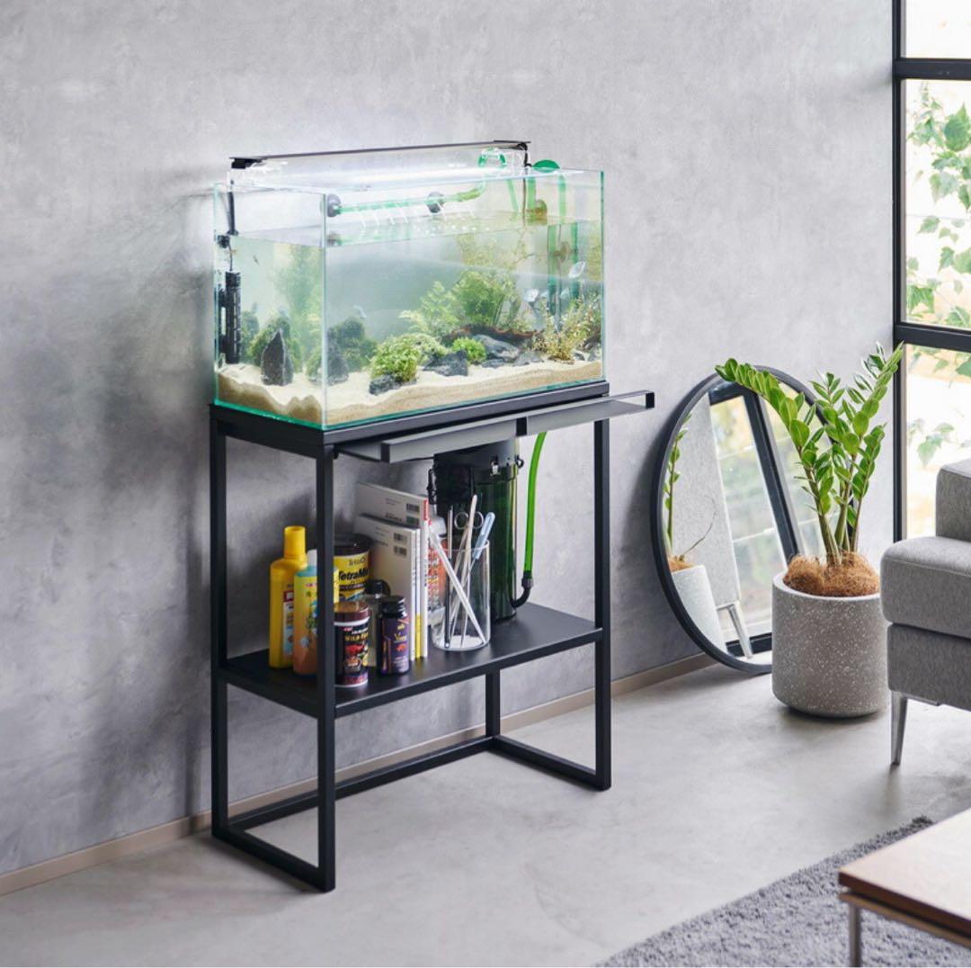 山崎実業 60cm 水槽ラック 水槽台