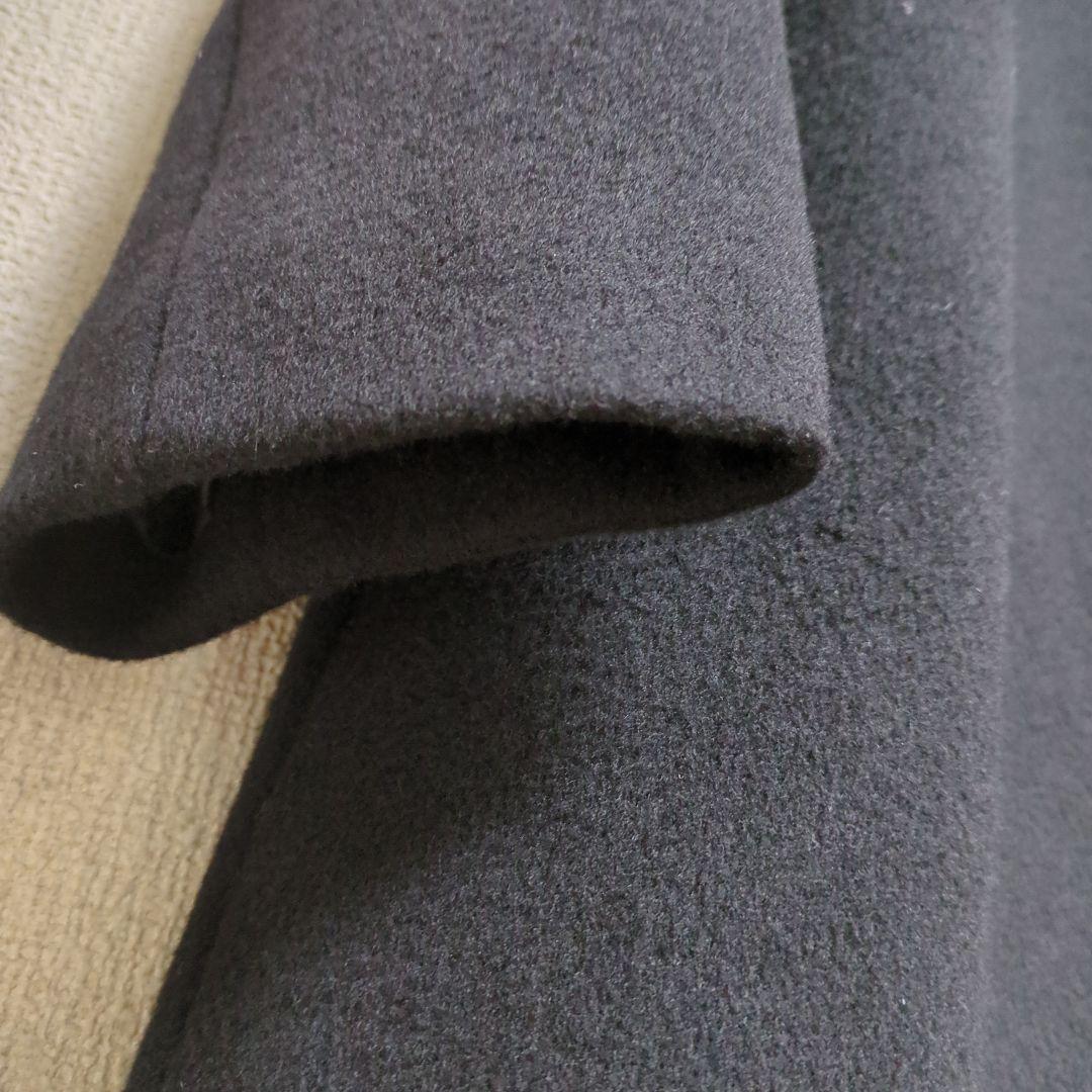 美品　オンワード　jプレス　チェスターコート　黒　クリーニング済　上品