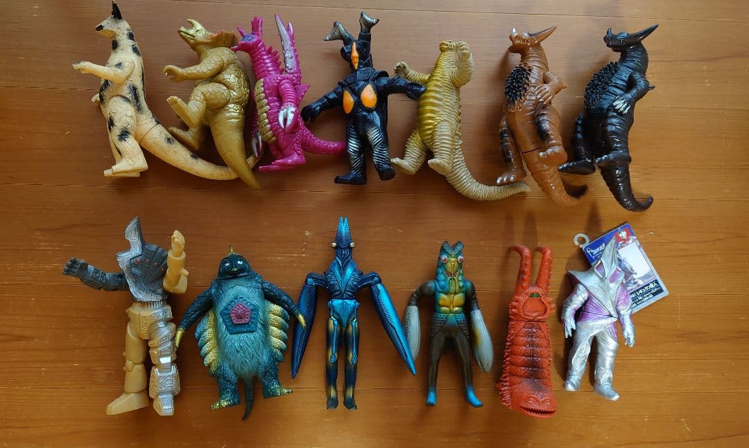 ウルトラ怪獣ソフビ（バンダイ製1983年～）13体セット+おまけ