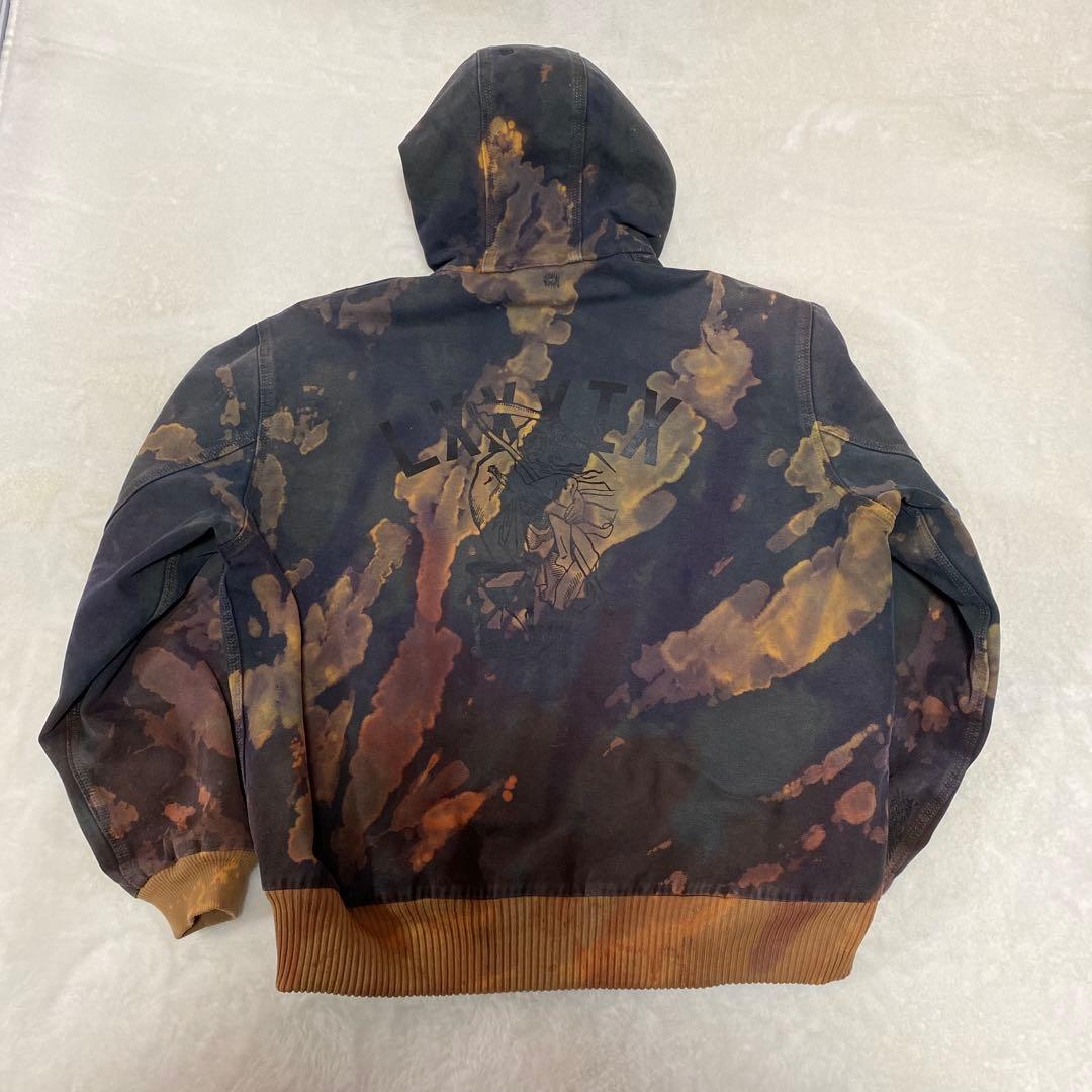 M*a様 珍品タイダイ carhartt アクティブジャケット　J130