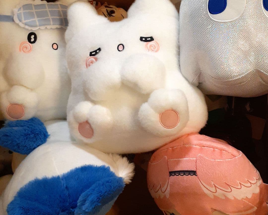 ちびぐるみ&BIGぬいぐるみ&ぷちマスコット等、アニメまとめ売り希少50点以上