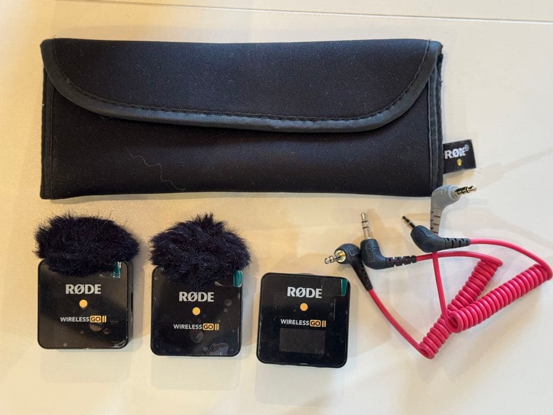 ま*さ様 RØDE WIRELESS GO II ワイヤレスマイクセット　(マイ