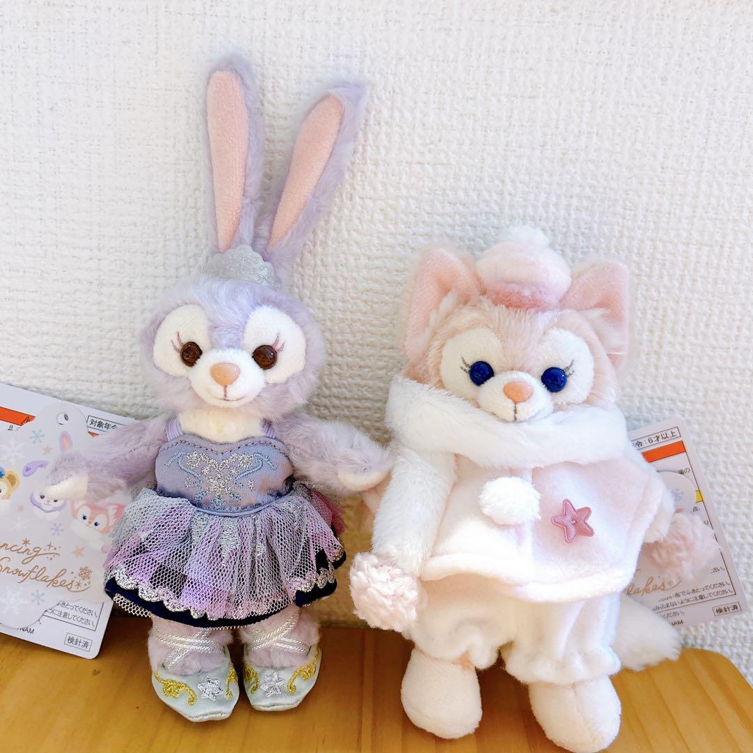 新品タグ付 ダッフィー＆フレンズ リーナベル＆ステラルー スノーフレークス