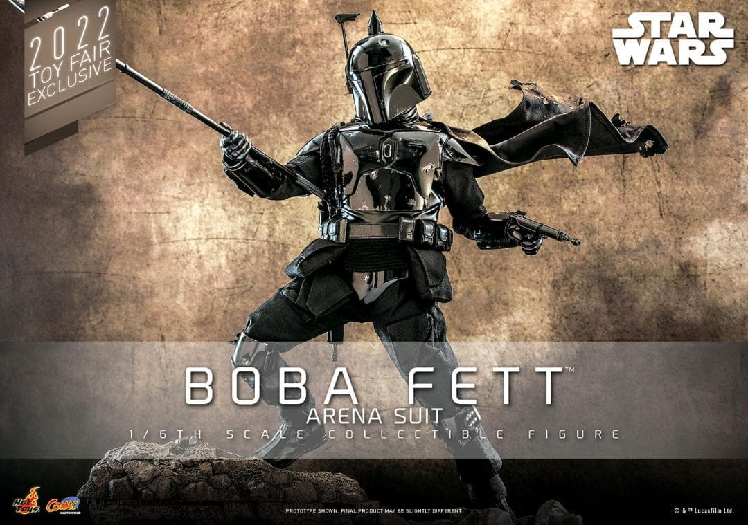 【美品】 ホットトイズ ボバ・フェット（アリーナ・スーツ） 『スター・ウォーズ』