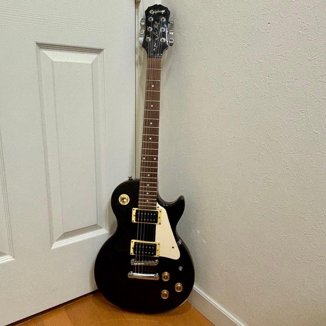 Epiphone エピフォン レスポール100 黒　送料無料