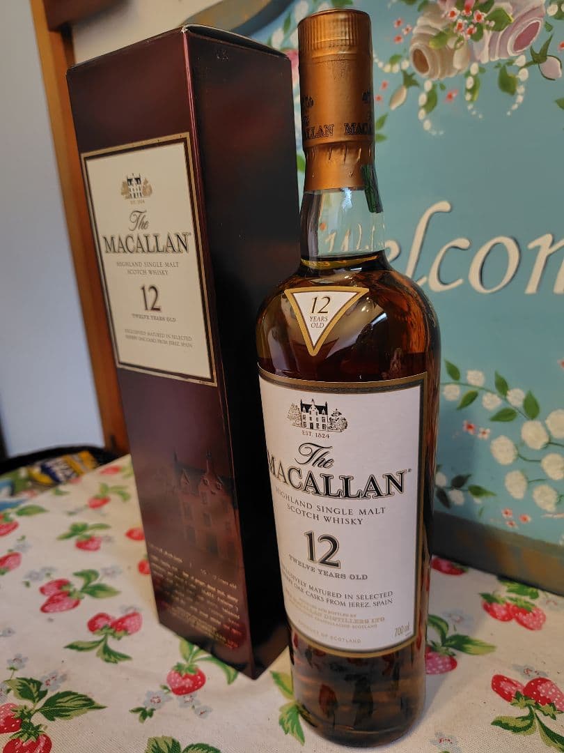 マッカラン 12年 700ml 旧ボトル　 シェリーオーク　箱付き