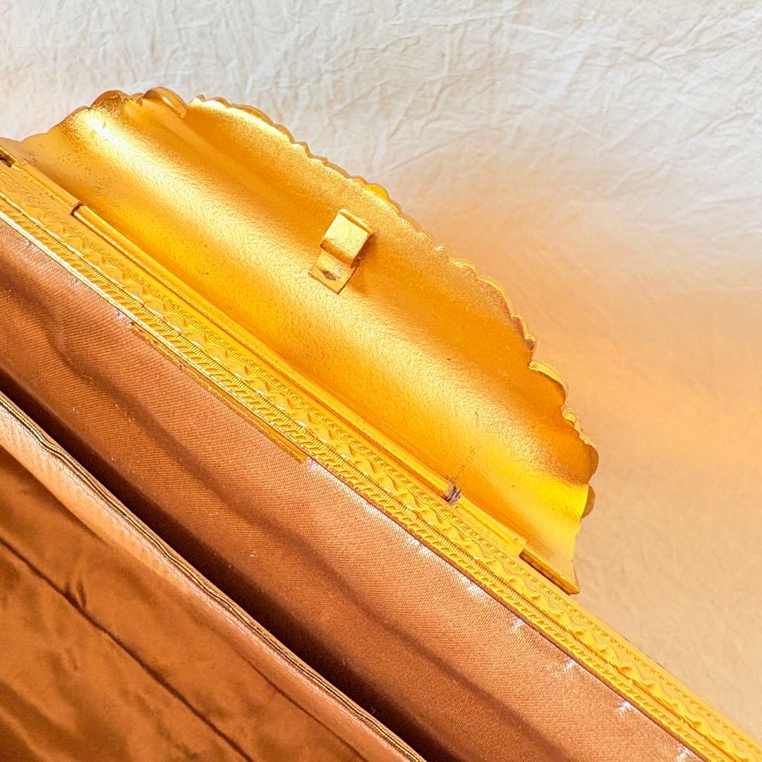 二重糸本刺繍ビーズバック 卒業 入学式 結婚式 パーティーバック 和装