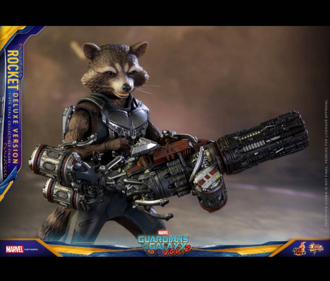 【美品】 ガーディアンズ・オブ・ギャラクシー　ロケット　ボーナスアクセサリー付