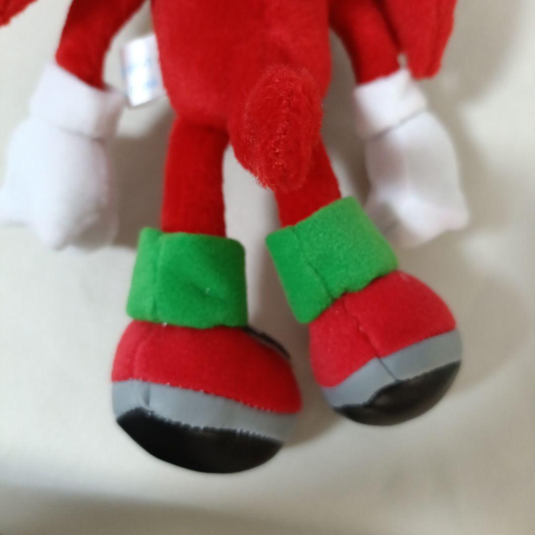 ソニックX　ナックルズ　ぬいぐるみ　2003 SEGATOYS　紙タグなし