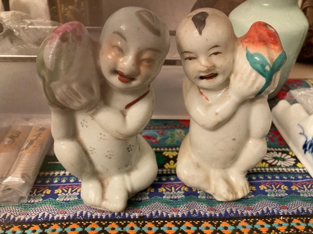 瓷娃一对 当日発送