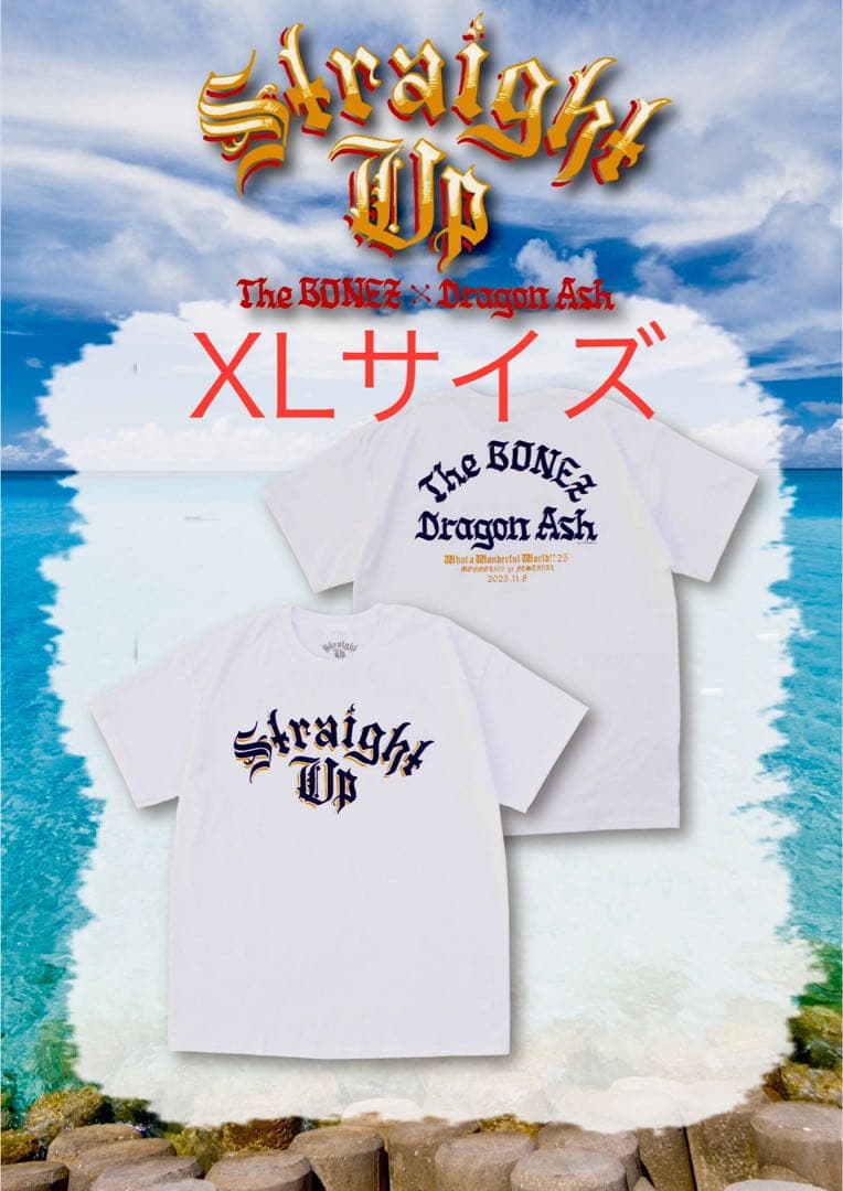 Straight Up Tシャツ 沖縄限定 XLサイズ Dragon Ash