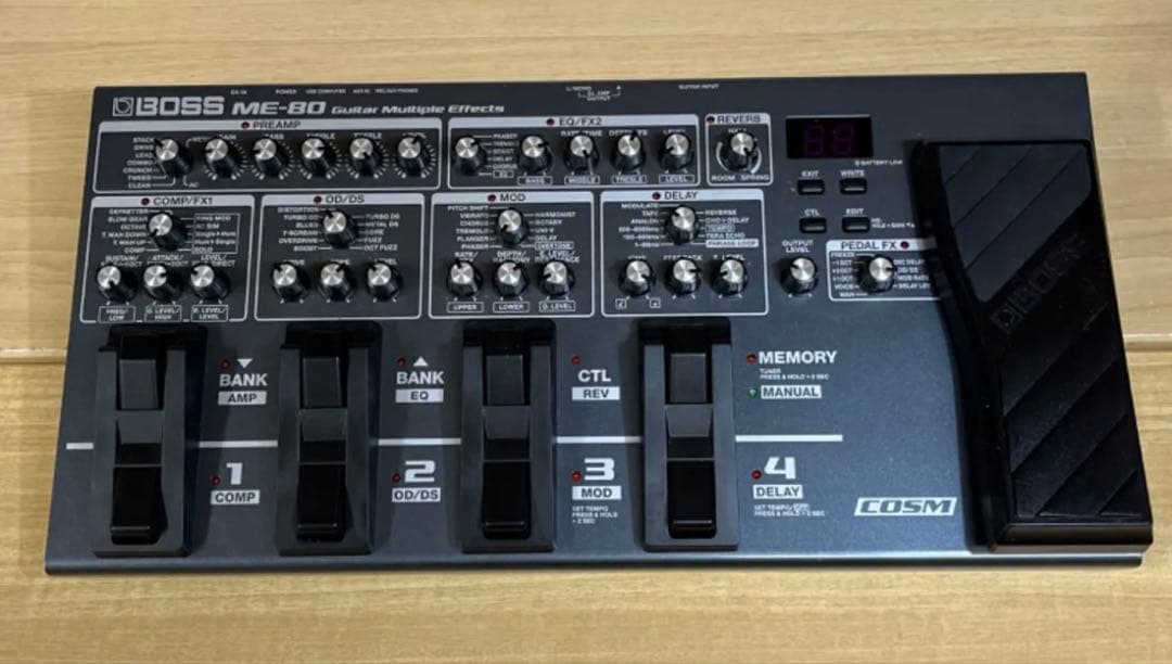 マルチエフェクター BOSS ME-80 美品