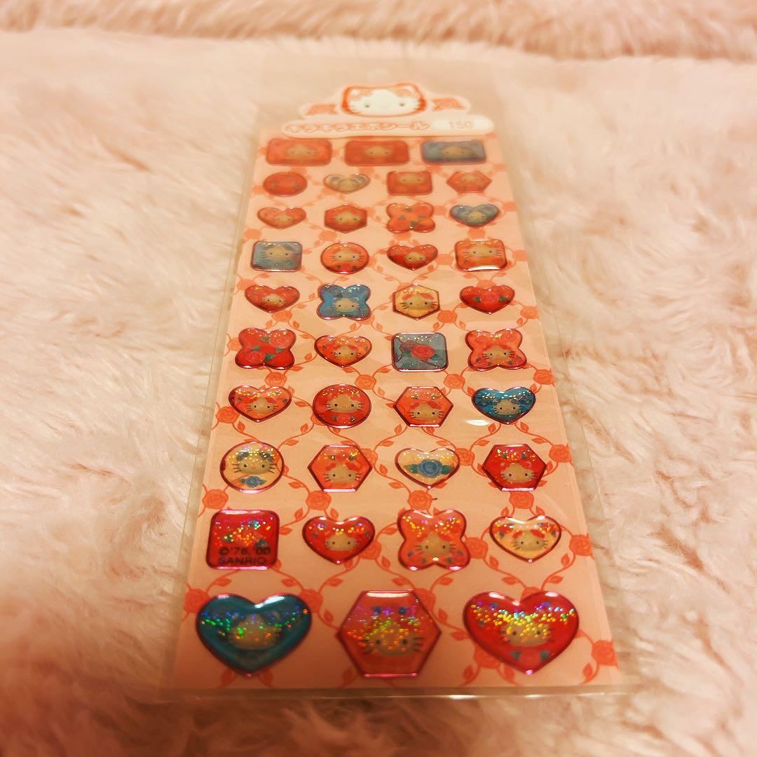 希少レア　ハローキティ　薔薇　レターセット　ノート　シール　2000 平成レトロ