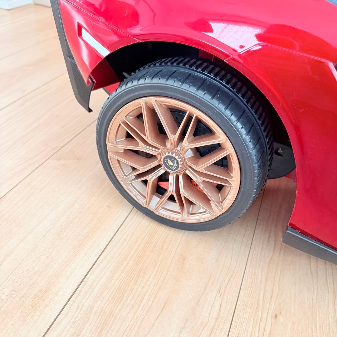 【美品】Lamborghini SIANランボルギーニシアン電動乗用ラジコンカー