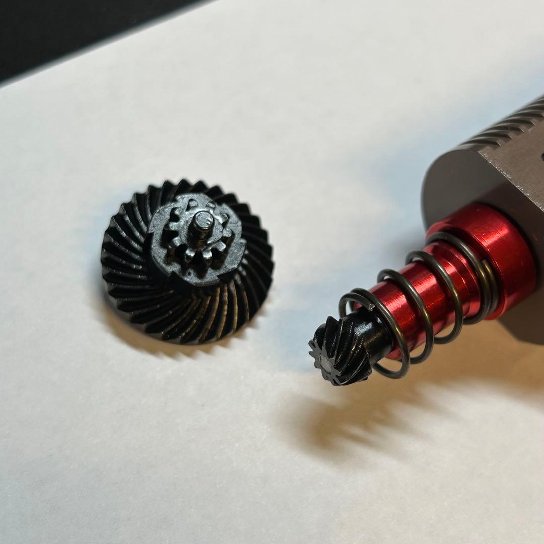 中古 WARHEADブラシレスモーター27K ロング&ヘリカルギア　電動ガン