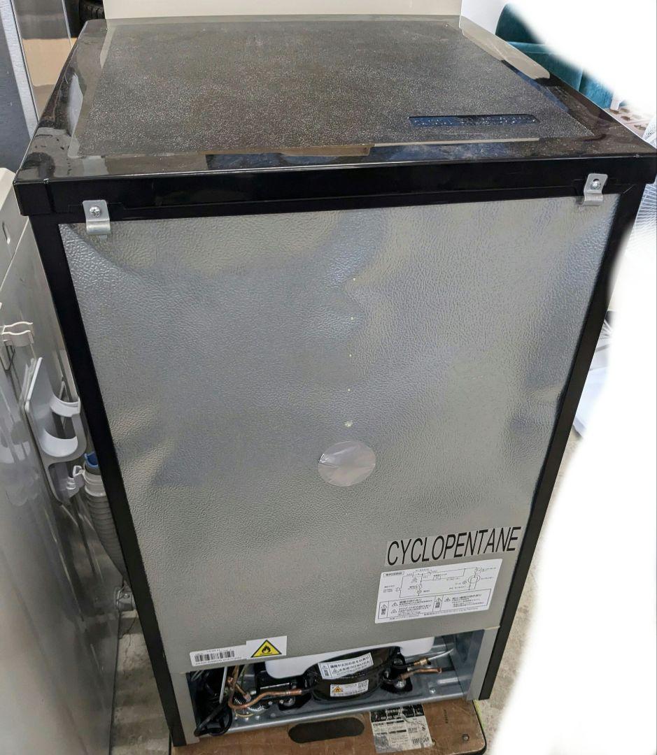 COMFEE' 冷蔵庫 90L 2ドア ブラック RCT90BL(E)