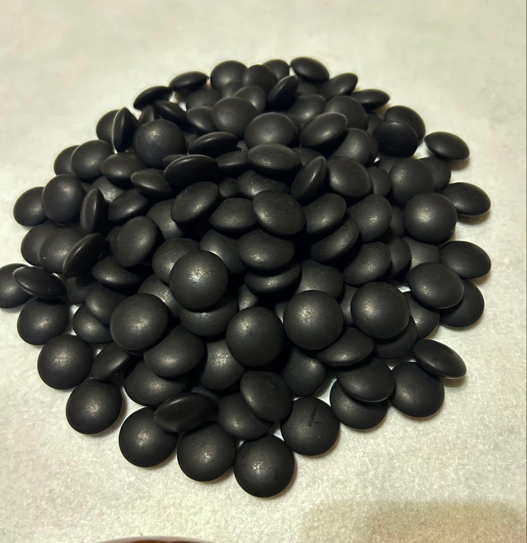 囲碁 碁石 蛤 那智黒 34号 碁笥