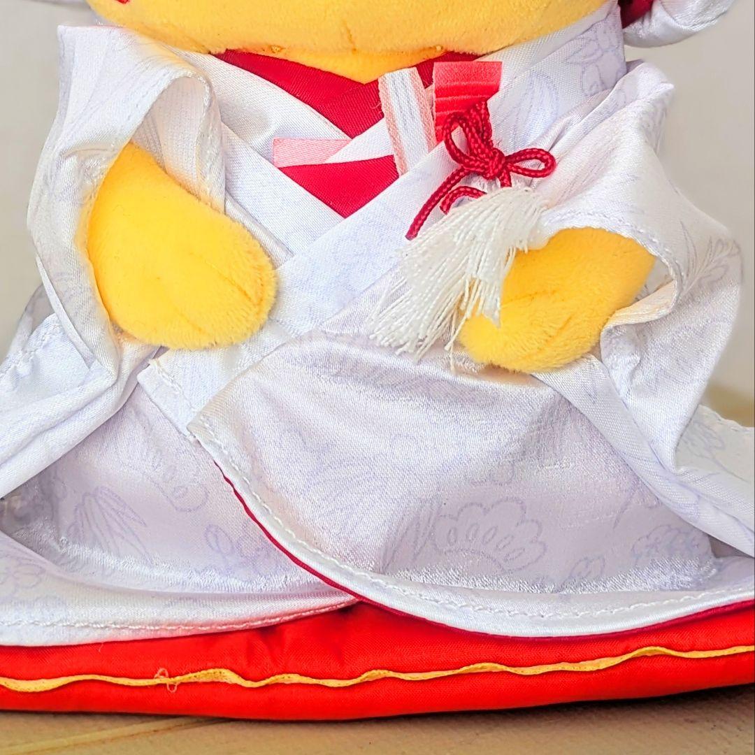 【ほぼ新品】ピカチュウ和婚和装ぬいぐるみ ポケモンセンター限定 結婚式 お顔厳選