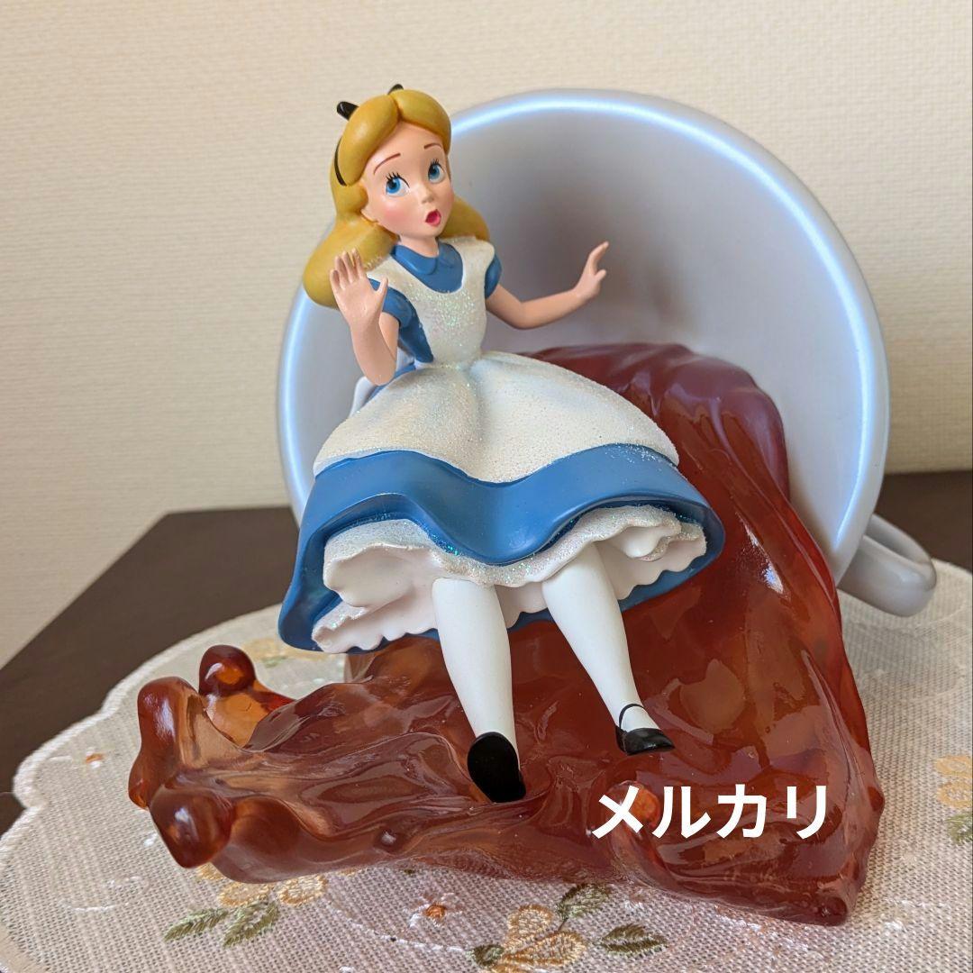 ディズニー100周年限定 アリス フィギュア エネスコ ディズニーショーケース