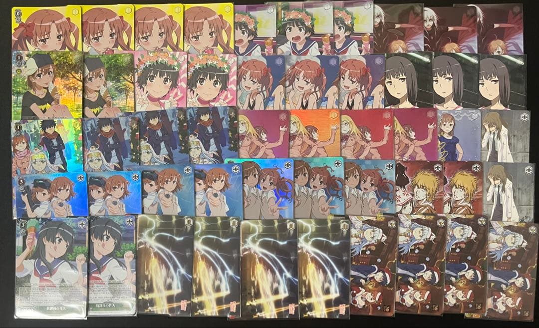 ヴァイスシュヴァルツ デッキ パーツ付き とあるシリーズ フルホイル