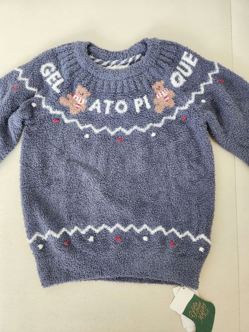 【新品】ジェラートピケ　キッズ　ルームウェア　上下セット