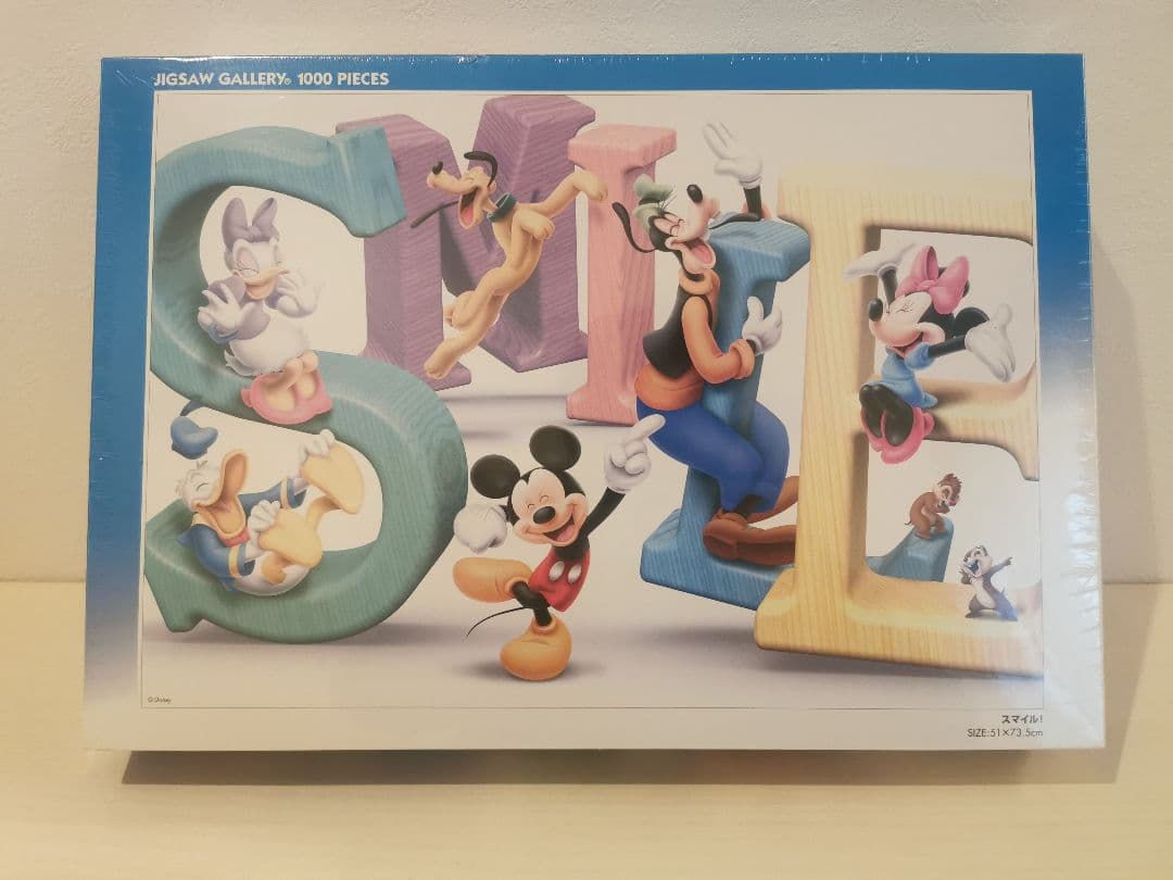 廃番　ディズニー　1000ピースジグソーパズル　スマイル！