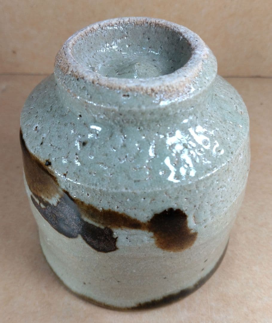 【本物保証】濱田庄司(浜田庄司) 湯呑 共箱 未使用品 人間国宝 益子焼 民藝