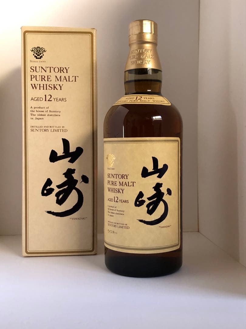 山崎ピュアモルトウィスキー12年 750ml