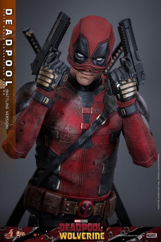 ムービー・マスターピース 1/6スケールフィギュア デッドプール(バトル版)
