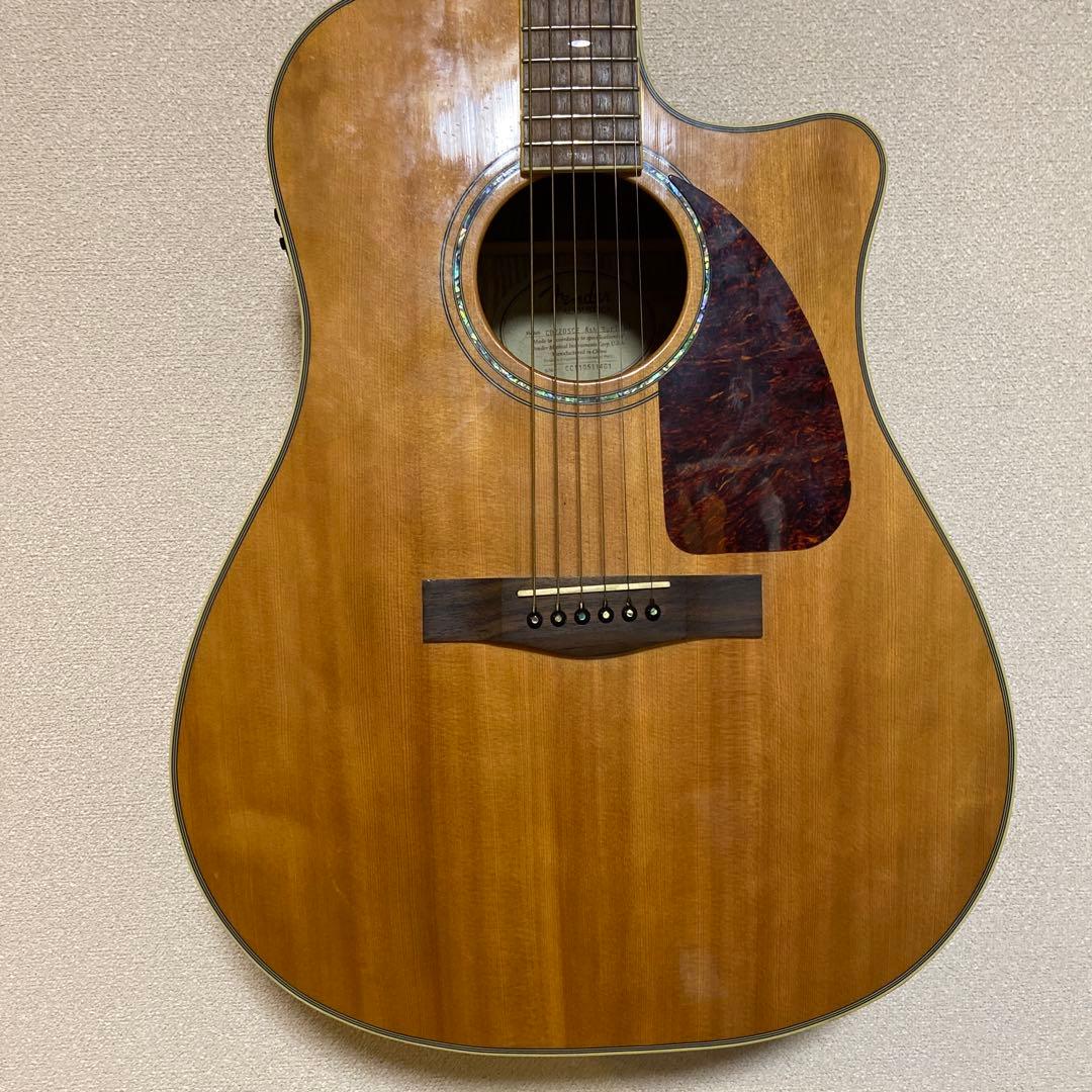 ギター Fender ACOUSTICS/CD220SCE Ash Burl NAT