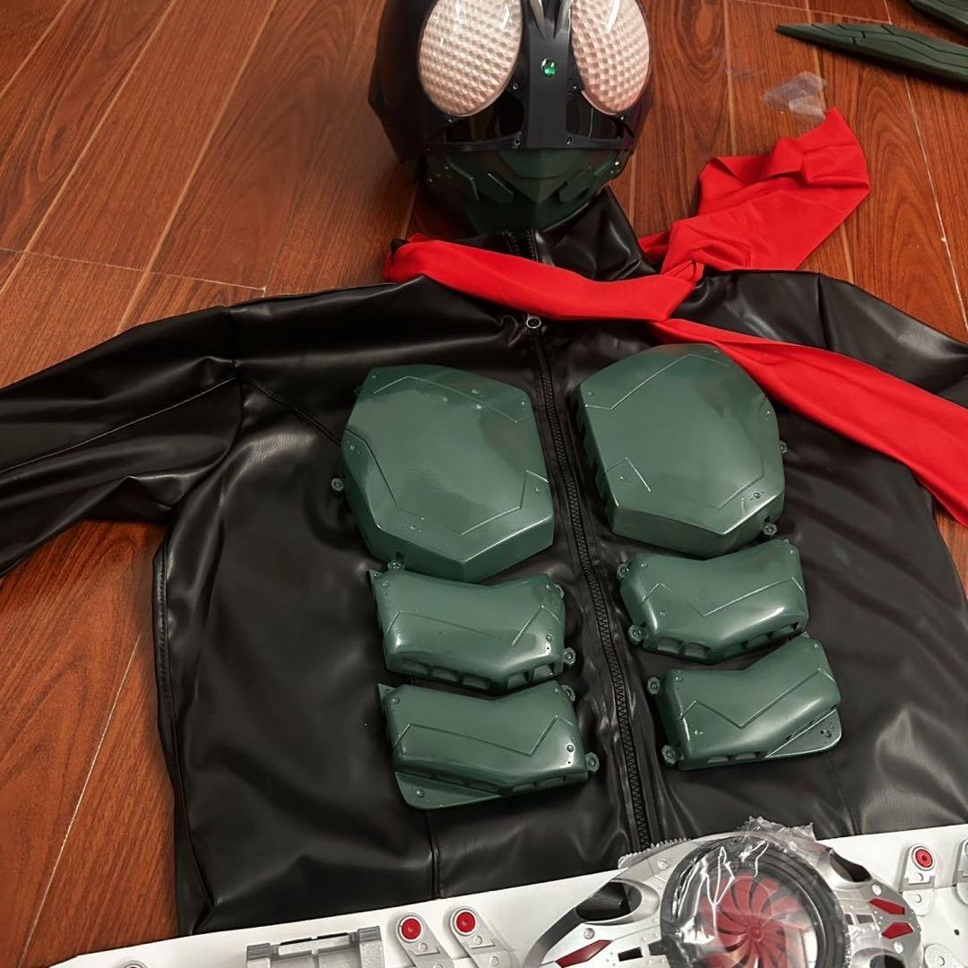 コスプレ　シン仮面ライダー　第1号　フルーセット　コスチューム