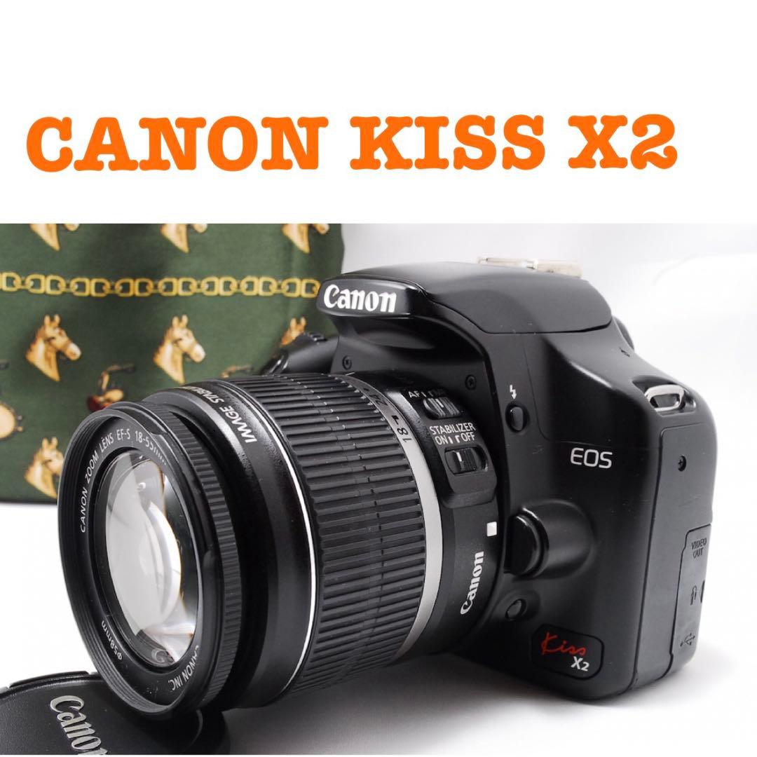スマホ転送 ❤️Canon EOS Kiss X2 一眼レフ❤️カメラ 初心者