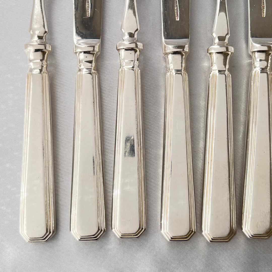 【Mappin & Webb】 アールデコ カトラリーセット 12本組 マッピン