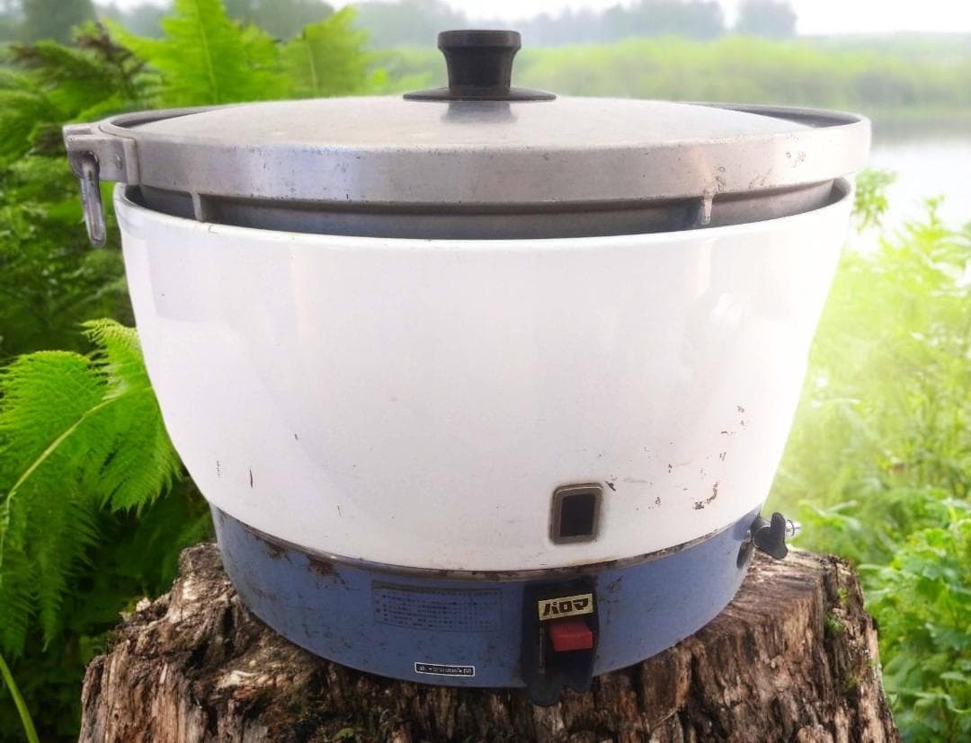 ●22.2合～55.5合●パロマ ガス炊飯器●LPガス用