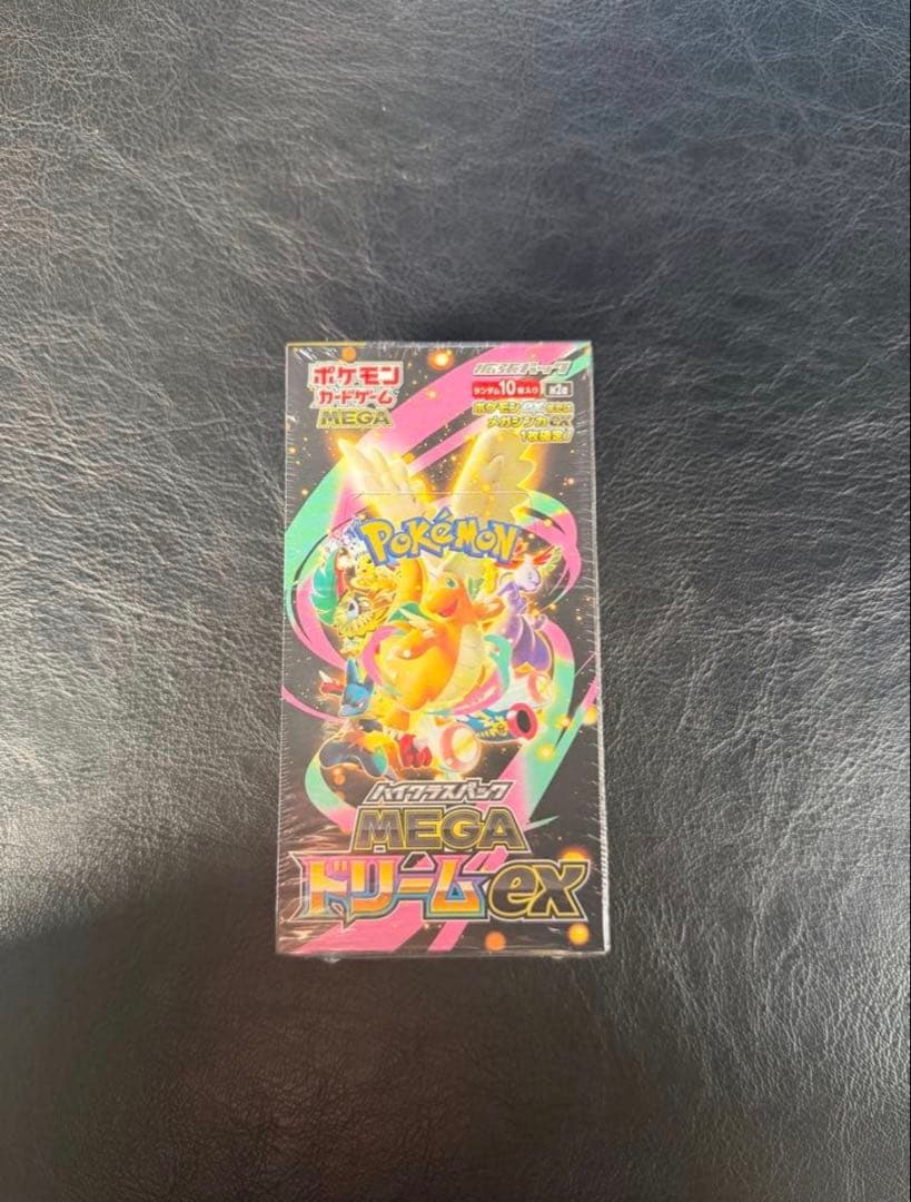ポケモンメガドリームex box シュリンク付き