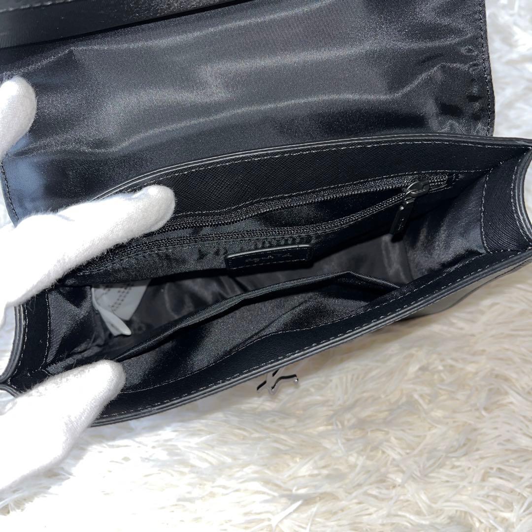 未使用級✨アニエスベー 2Wayハンドバッグ サフィアーノレザー