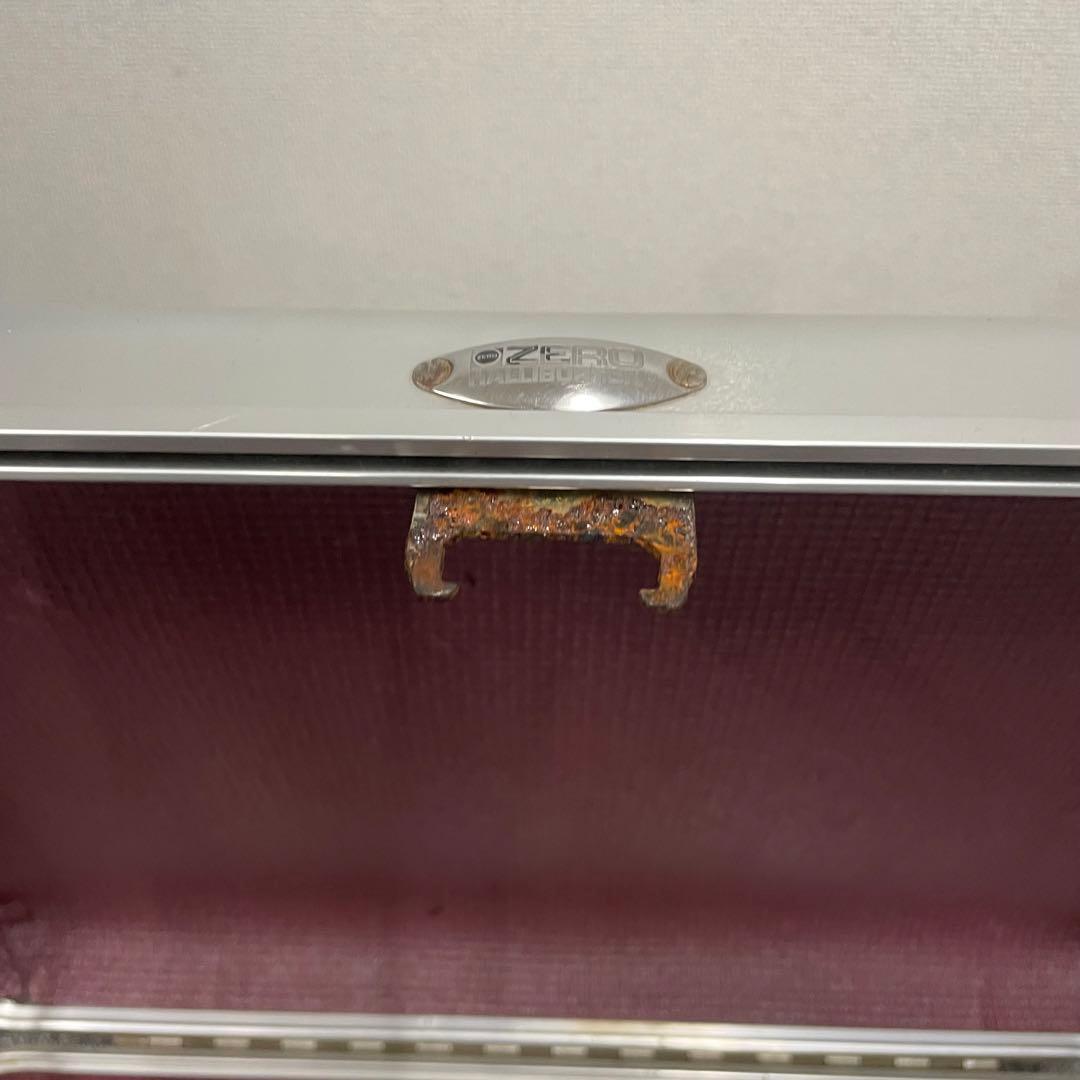 ゼロハリエバートン アタッシュケース クリアハンドル シルバー