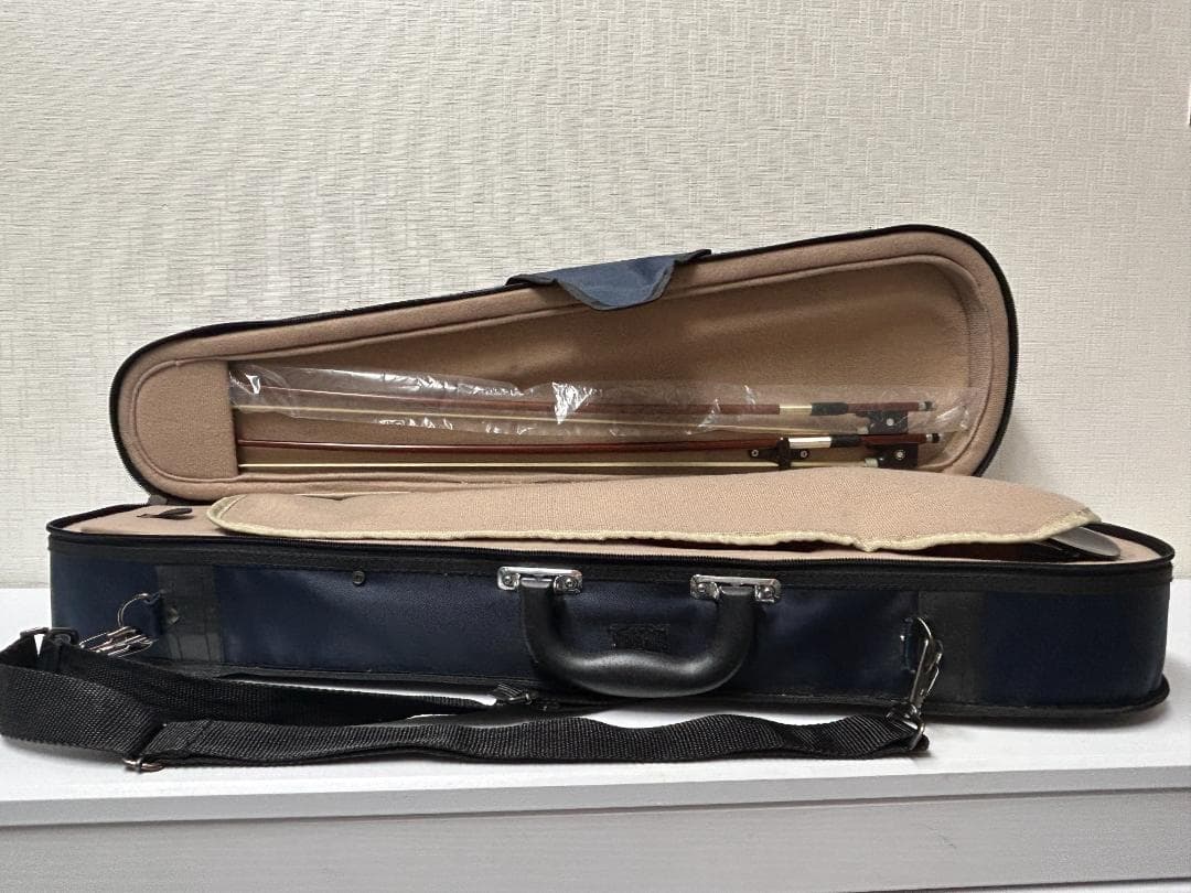 Suzuki　バイオリンNo.230　1/2　ネイビーケース付き　すぐに使用可！