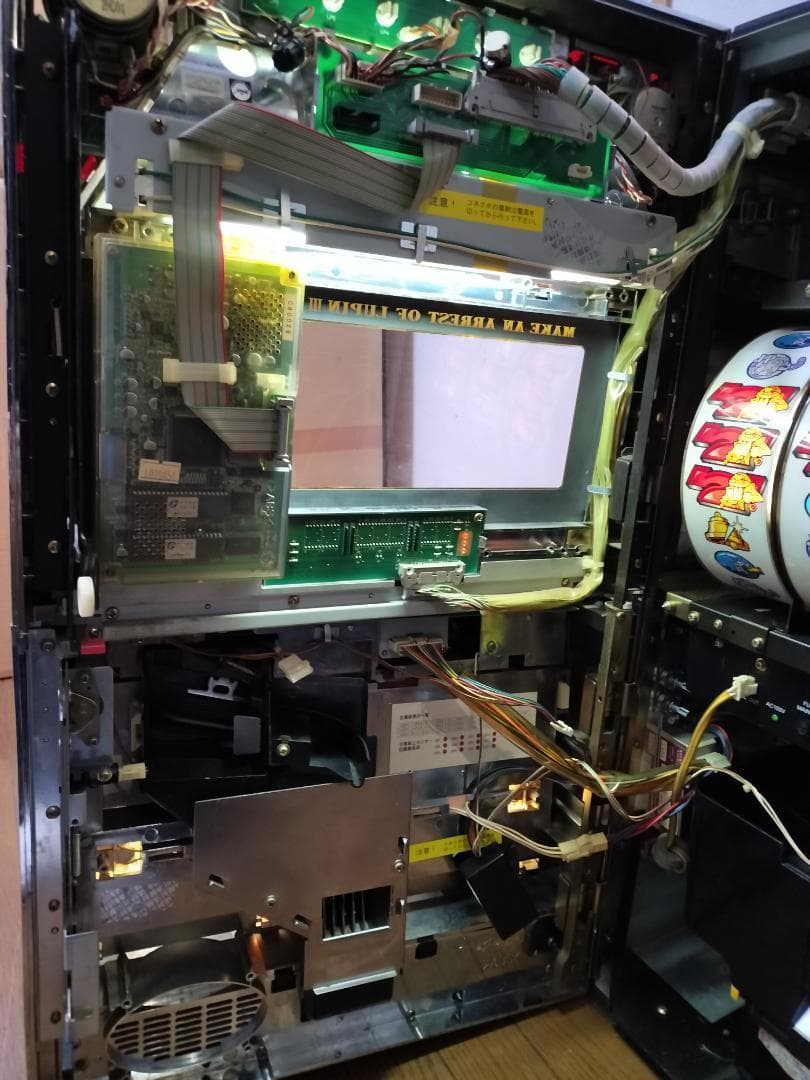 【パチスロ実機】高砂★ロッキー【不要機付】４号機・レア・希少台・人気台