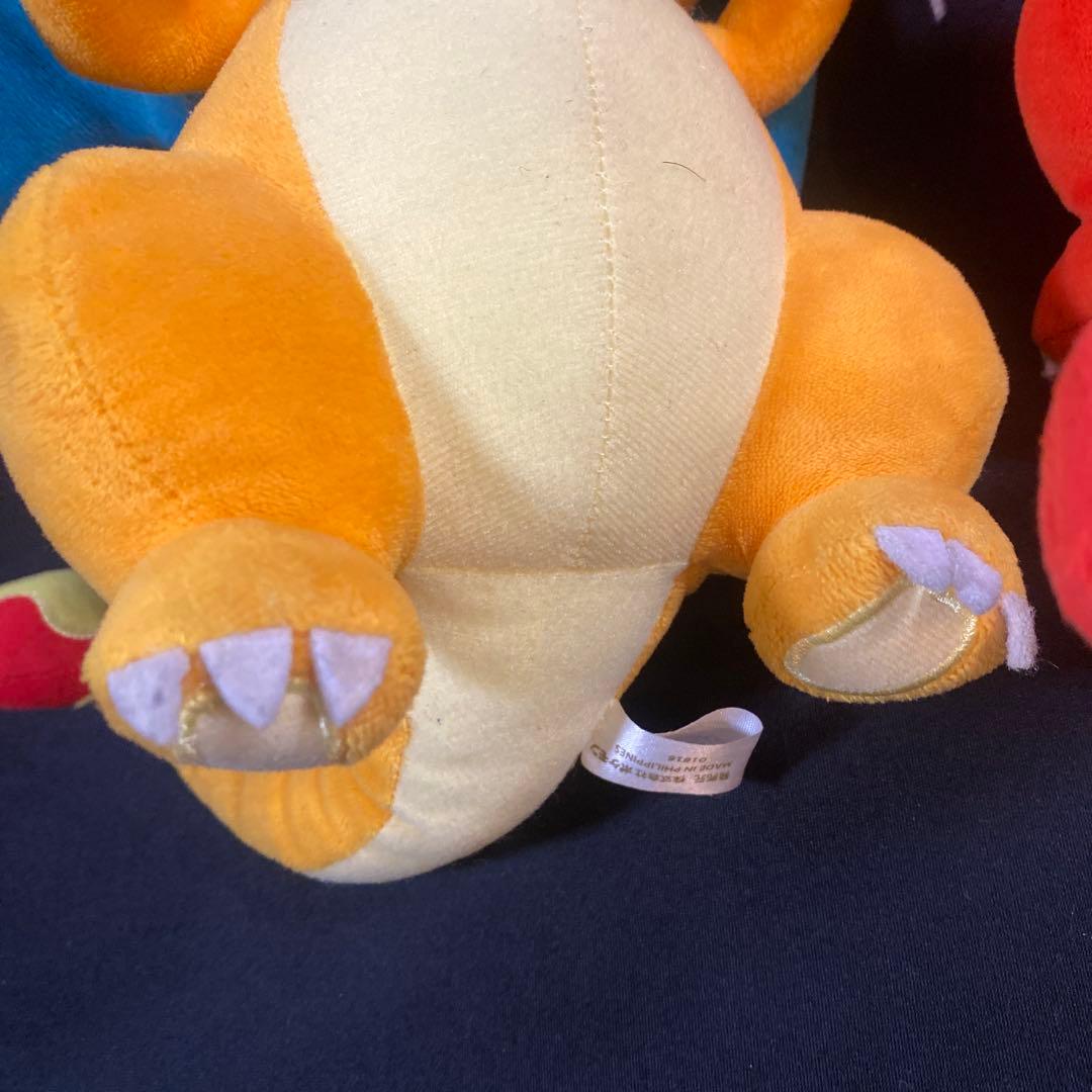 ヒトカゲ リザード リザードン ポケモンセンター ぬいぐるみ