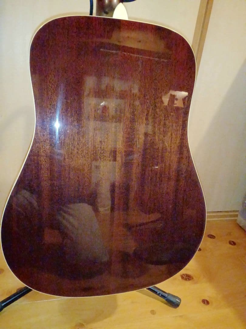 【送料込】【美品】アリア　ドレッドノート　ARIA　トップ単板　低弦高　整備済