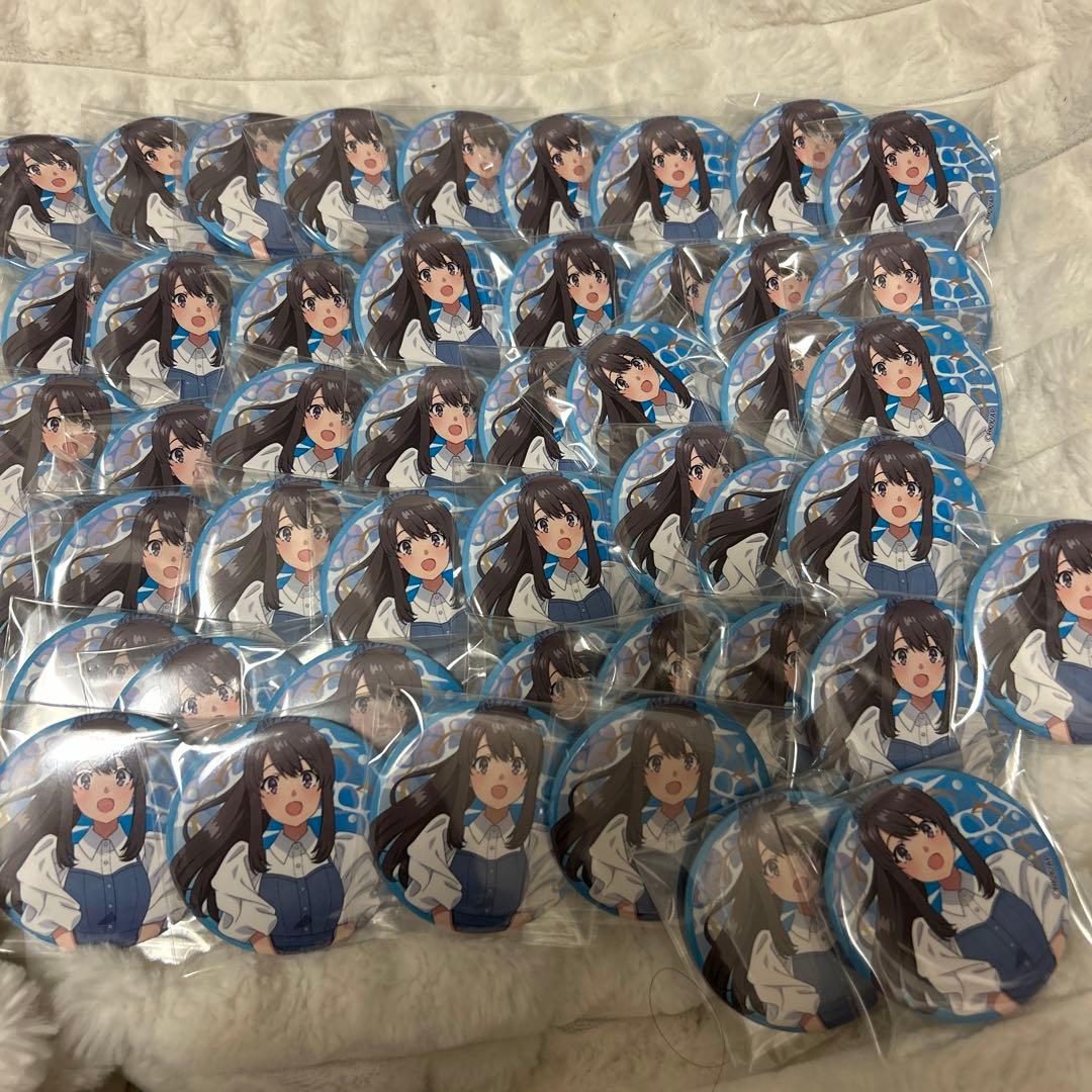 青ブタ 広川卯月 シーパラ 缶バッジ