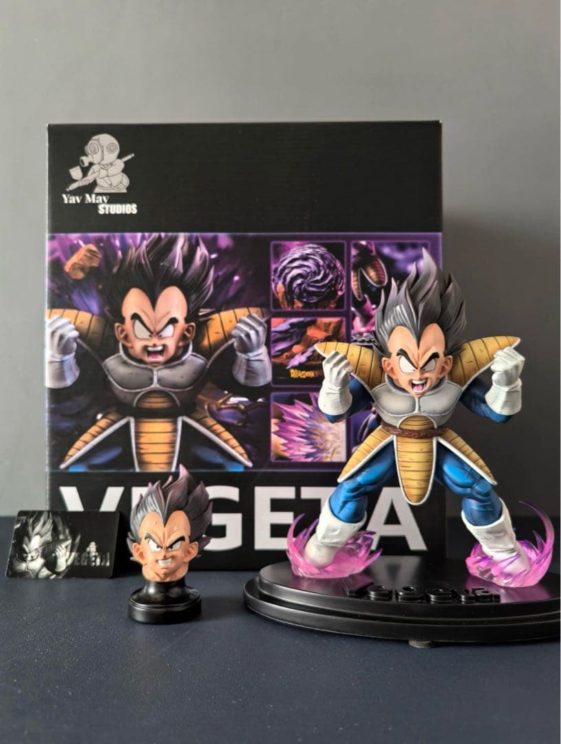 ドラゴンボール ベジータ ガレキ ガレージキット スタチュー X⑤②