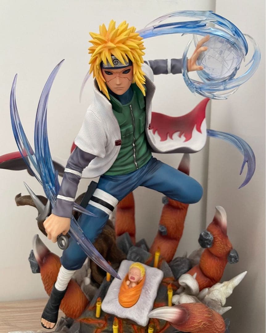 NARUTO ナルト 波風ミナト ガレージキット ガレキ スタチュー①⑤